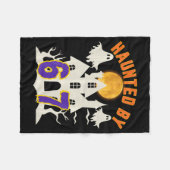 Halloween Haunted Ghost 67 Six Seven Meme  フリースブランケット (正面(横))