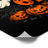 Halloween Haunted Six Seven Number Gen Alpha Slang ポスター (角)