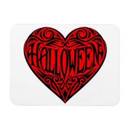 Halloween Heart, Black Heart, Holiday マグネット