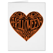 Halloween Heart, Orange Heart, Holiday (正面)