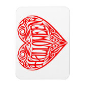 Halloween Heart, Red Heart, Holiday マグネット (縦)