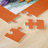 Halloween Highland Cow Jigsaw Puzzle ジグソーパズル (側面)