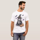 Halloween Highland Cow Tシャツ (正面フル)