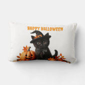 Halloween Himo White ランバークッション (裏面)