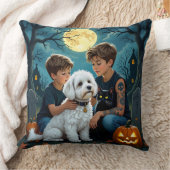 Halloween Home Decor Pillow/Trick or Treat Theme クッション (ブランケット)