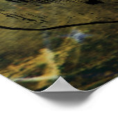 Halloween Horror - 3 Skulls Graffiti Burst ポスター (角)