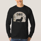 Halloween Horror Corgi Tシャツ (正面)