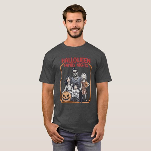 Halloween Horror  Family Nights Tシャツ (正面フル)