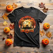 Halloween Horror Landscape Tシャツ