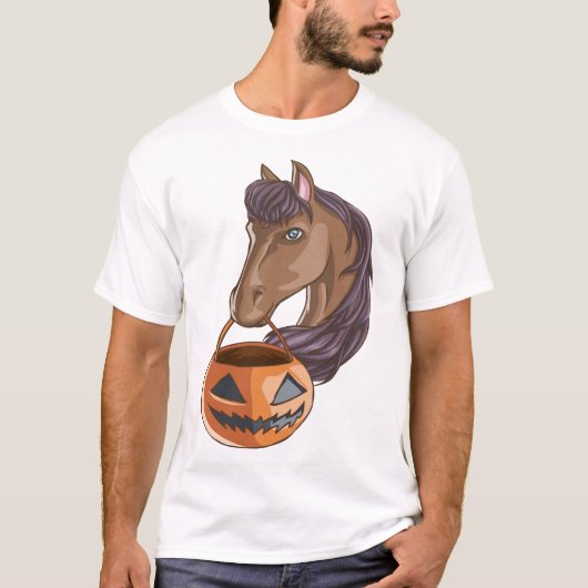 Halloween Horse Tシャツ (正面)