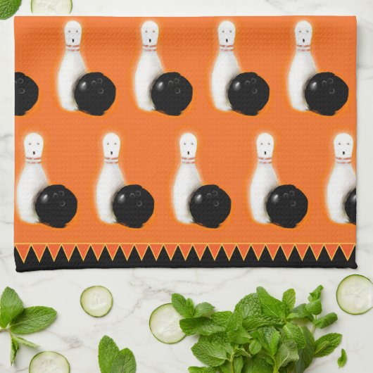 Halloween Hostess Gift Decor キッチンタオル (折り畳み)