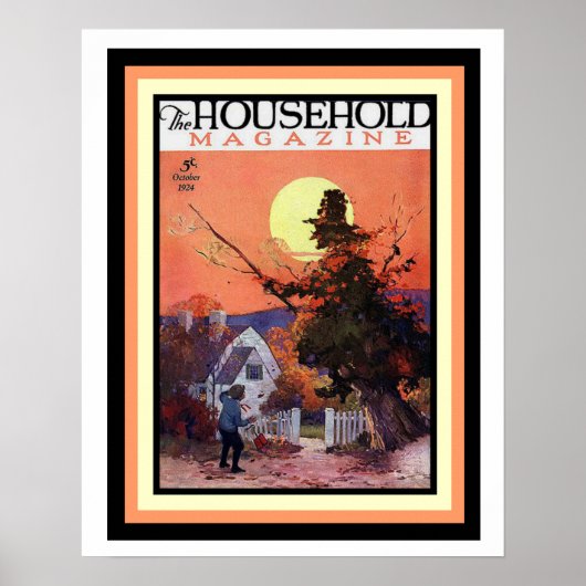 Halloween Household Magazine Cover Poster 16 x 20 ポスター (正面)