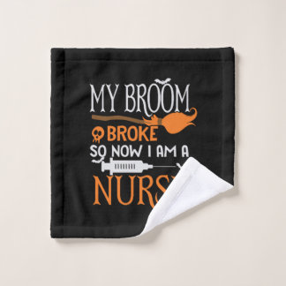 Halloween I Am A Nurse Birthday ウォッシュタオル