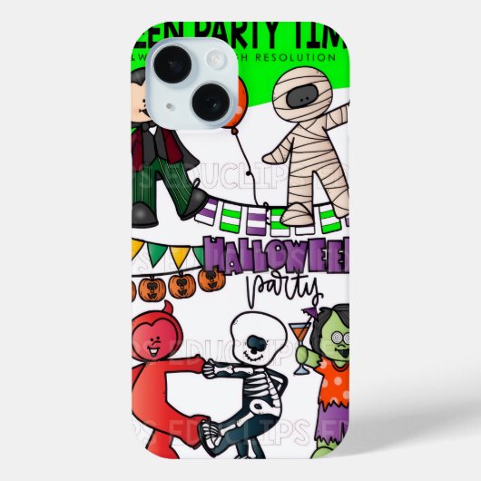 Halloween I-phone case Case-Mate iPhoneケース (裏面)
