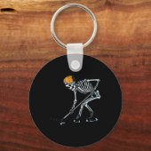 Halloween Ice Hockey Skeleton Costume Boys Kids Yo キーホルダー (正面)