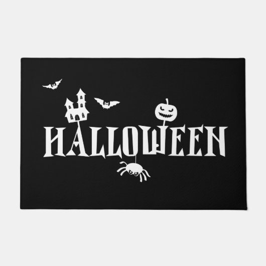 Halloween Illustratie  Deurmat ドアマット (正面)