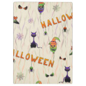 Halloween Illustrations クリップボード (裏面)
