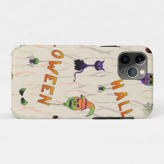 Halloween Illustrations Case-Mate iPhoneケース (裏面(横))