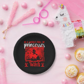 Halloween In A World Full Of Princesses Be A Witch ペーパープレート (パーティー)