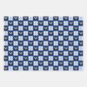 Halloween In Blue ラッピングペーパーシート (正面2)