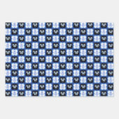 Halloween In Blue ラッピングペーパーシート (正面)