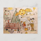 Halloween in your backyard 案内ポストカード (正面)