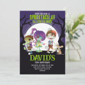 Halloween Invitation, Halloween Party Invitation 招待状 (スタンド正面)