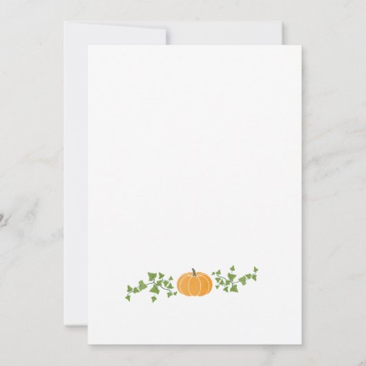 HALLOWEEN INVITATIONS (裏面)