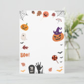 Halloween Invite, Halloween Card 招待状 (スタンド正面)