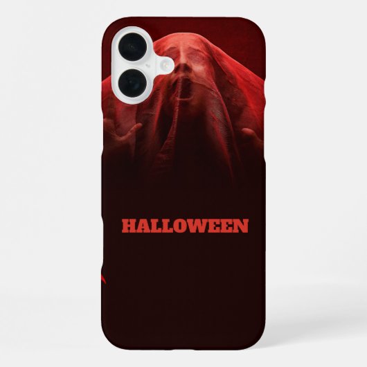 Halloween iPhone 16 Plus iPhoneケース (裏面)