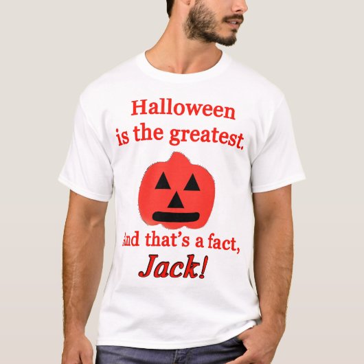 halloween is the greatest tシャツ (正面)