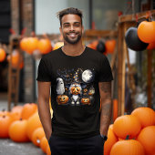 Halloween Jack-o'-lantern Gnome Tシャツ