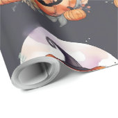 Halloween Jack-O-Lantern . Halloween, Fall ラッピングペーパー (ロールコーナー)