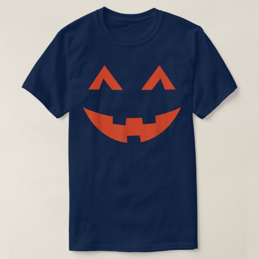 Halloween Jack O Lantern Jackolantern Cute Happy C Tシャツ (デザイン正面)