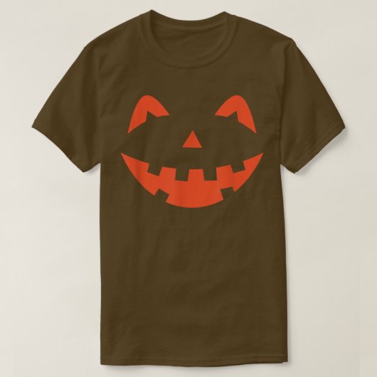 Halloween Jack O Lantern Jackolantern Cute Happy C Tシャツ (デザイン正面)