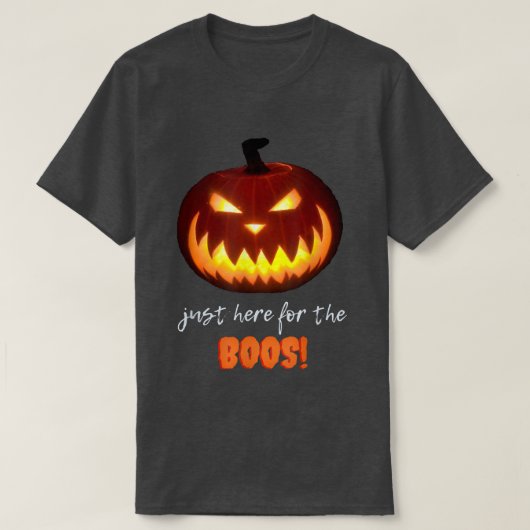 Halloween Jack O' Lantern T-Shirt Tシャツ (デザイン正面)