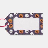 Halloween Kawaii Pattern ギフトタグ (裏面横)