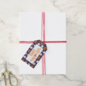 Halloween Kawaii Pattern ギフトタグ (より糸付き)