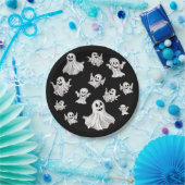 Halloween: Kleine Geister -  ペーパープレート (パーティー)