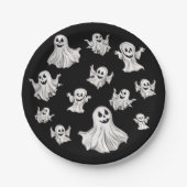 Halloween: Kleine Geister -  ペーパープレート (正面)