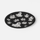 Halloween: Kleine Geister -  ペーパープレート (アングル)