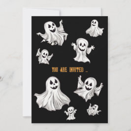 Halloween: Kleine Geister -  招待状