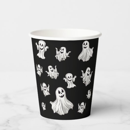 Halloween: Kleine Geister -  紙コップ (裏面)