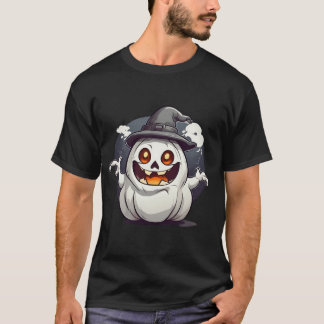 Halloween Kürbis Geist Tシャツ