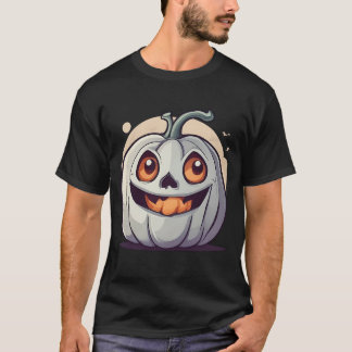 Halloween Kürbis Geist Tシャツ