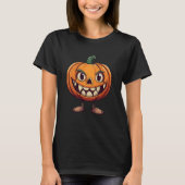 Halloween Kürbis Tシャツ (正面)