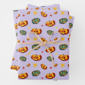 Halloween Kürbisse  ラッピングペーパーシート (インサイチュ)