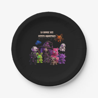 Halloween - La Bande des Petits Monstres ペーパープレート