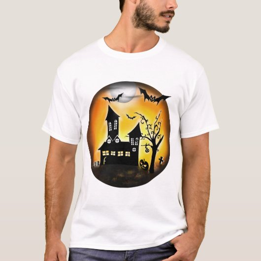 Halloween landscape tシャツ (正面)