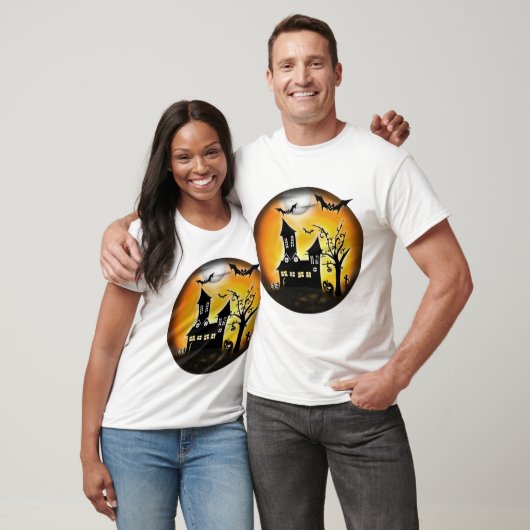 Halloween landscape tシャツ (ユニセックス)